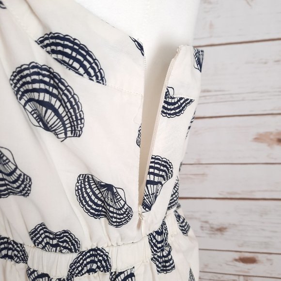 J. Crew Factory Sea Shell Print Maxi Sundress - Picture 6 of 12